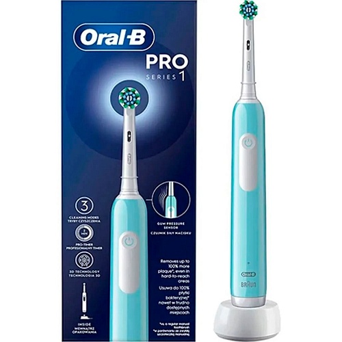 Электрическая зубная щетка Oral-B D305 Pro Series 1 Caribbean Blue (D305.513.3) Витрина