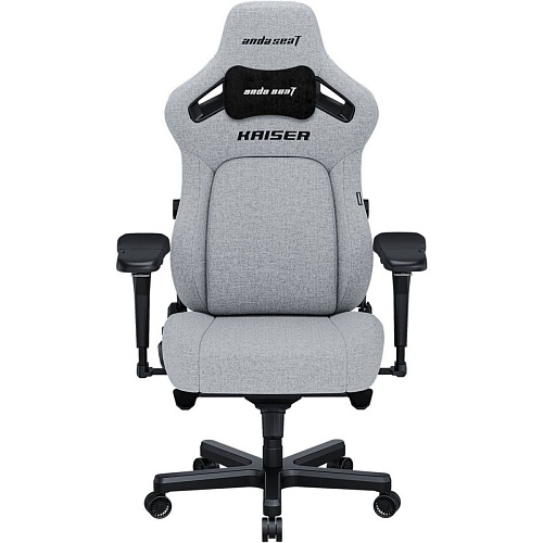Геймерське крісло Anda Seat Kaiser 4 L Linen Fabric Ash Gray (AD12YDDC-L-20-G-CF) - придбати в Дніпрі, Україні: ціна, характеристики | інтернет-магазин TOUCH