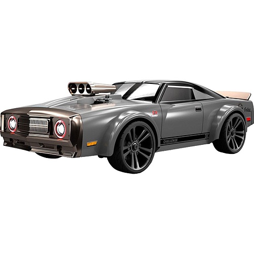 Машинка на радиоуправлении JJRC Q142 Retro High Speed All-Wheel-Drive Drift Car Light Gray