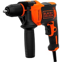 Дрель ударная Black+Decker BEH550K-QS (BEH550K)