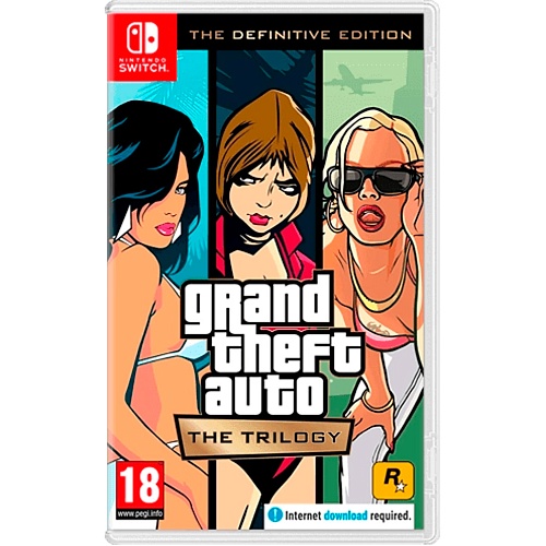 Игра Grand Theft Auto: The Trilogy The Definitive Edition для Nintendo Switch (EN + RU sub)