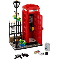 Конструктор LEGO Ideas Красная лондонская телефонная будка (21347) Конструктор LEGO Ideas Красная лондонская телефонная будка (21347)