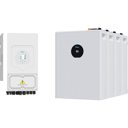 Система хранения энергии Deye SUN-5K-SG03 5kW + 4 АКБ SE-F5 Pro-С 20.4kWh (51.2V/100Ah/5120Wh)