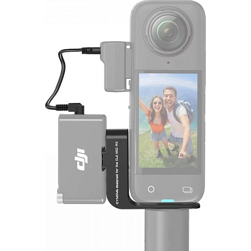 Кріплення Cynova C-X4-CS02 для приймача DJI Mic 2 на екшн-камери Insta360 X4/X3/X2 - придбати в Дніпрі, Україні: ціна, характеристики | інтернет-магазин TOUCH