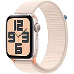Смарт-годинник Apple Watch SE 2 GPS 44mm Starlight Aluminium Case with Starlight Sport Loop (MRE63)