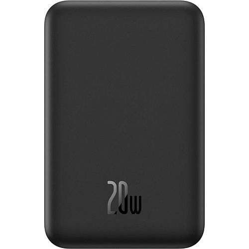 Внешний аккумулятор Baseus Magnetic Bracket Mini 5000mAh 20W Black (P10022107113-00)