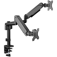Настольное крепление для мониторов Gembird MA-DA2P-01 17-32" Black
