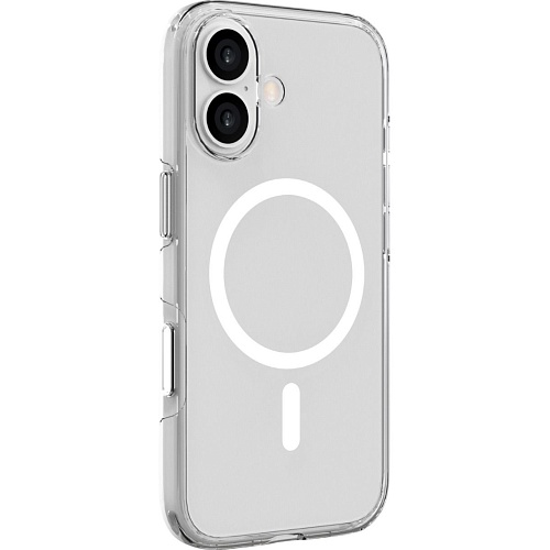 Чехол iLera ClearShell Camera Button with MagSafe для Apple iPhone 17 Transparent (ILHsCLCaB17)