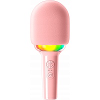 Микрофон с караоке Epik L8 Pink