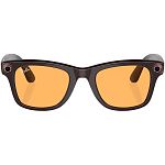 Смарт-очки Ray-Ban Meta Wayfarer Shiny Rebel Black Frame Amber Lenses (RW4006 675385 50-22)