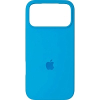 Чехол Silicone Case для Apple iPhone 17 Pro Max Light Blue AA Чехол Silicone Case для Apple iPhone 17 Pro Max Light Blue AA