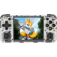 Ретро игровая приставка Anbernic RG35XX H 64GB Transparent White