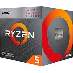 Процесор AMD Ryzen 5 3400G Box (YD3400C5FHBOX) UA