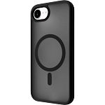 Чохол Wave Matte Insane Magnetic Ring with MagSafe для Apple iPhone 16e Black