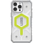 Чехол UAG Pathfinder Mag Clear для Apple iPhone 16 Pro All Light Green (114464118181) AAA 