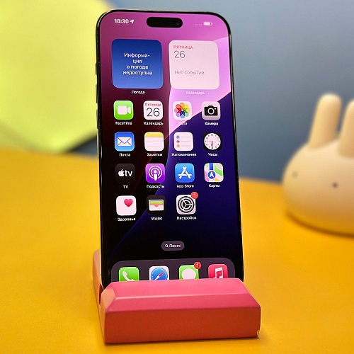 Смартфон Apple iPhone 16 Pro Max 256GB Black Titanium (4999) Б/У