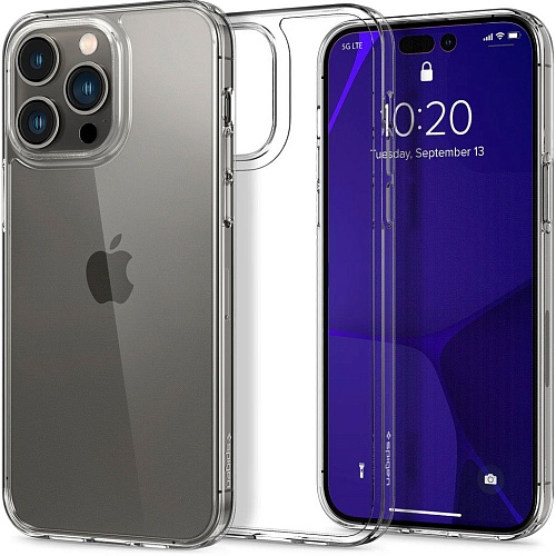 Чехол Spigen AirSkin Hybrid для Apple iPhone 14 Pro Max Crystal Clear (ACS04808)