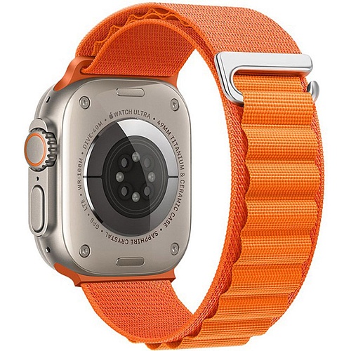 Ремешок Hoco WA20 Alpine Loop Nylon Strap для Apple Watch 38/40/41mm Orange