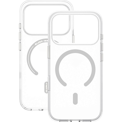Чехол Blueo Crystal Drop PRO Case with MagSafe для Apple iPhone 17 Pro Transparent (B41-I17PTR(M))