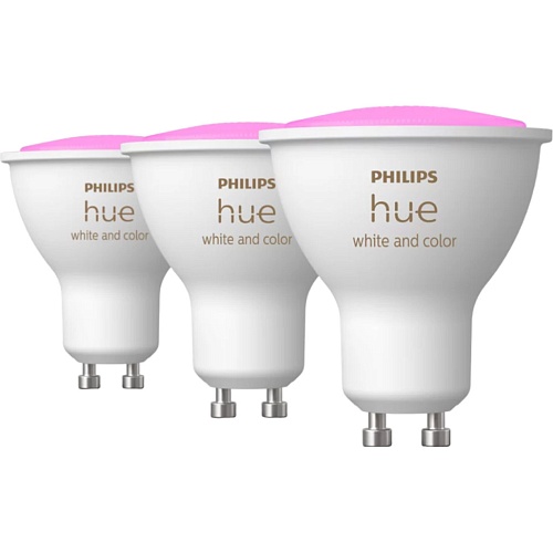 Умная лампочка Philips Hue GU10 3шт (9290019531)