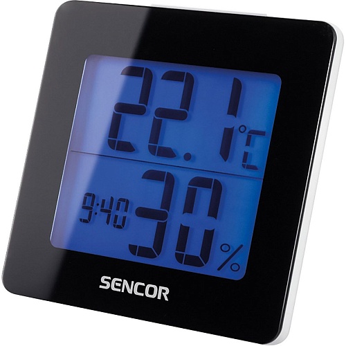 Термогигрометр Sencor SWS1500B Black