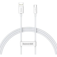 Кабель Baseus Superior Series SUPERVOOC USB-A to USB-C 65W 1m White (CAYS000902)