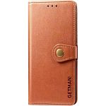 Чехол-книжка GETMAN Gallant Cover Case для Xiaomi Redmi 13C / Poco C65 Brown