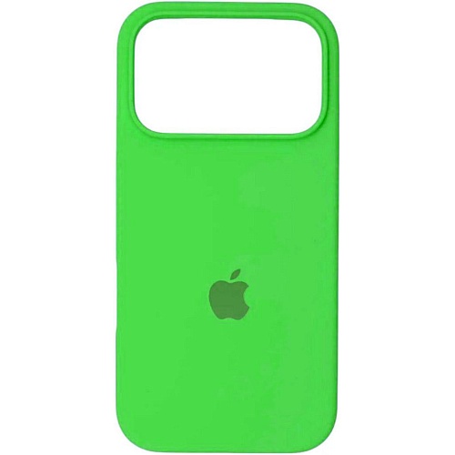 Чехол Silicone Case для Apple iPhone 17 Pro Max Shiny Green AA