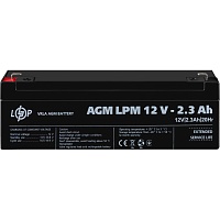 Аккумулятор LogicPower AGM 12V (12V/2.3Ah/27.6Wh) (4132) Аккумулятор LogicPower AGM 12V (12V/2.3Ah/27.6Wh) (4132)