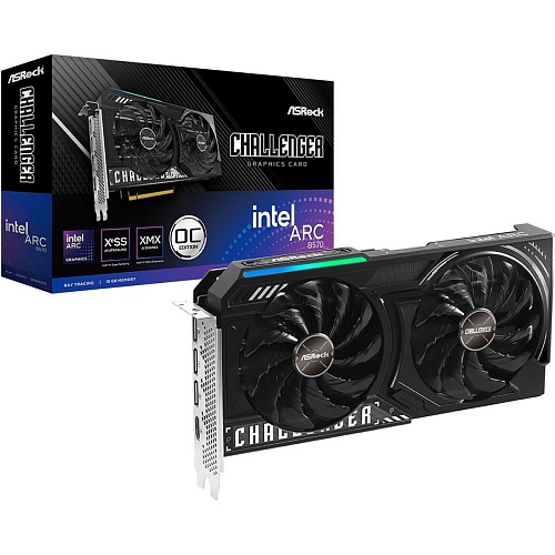 Видеокарта ASRock Intel Arc B570 Challenger 10GB OC (B570 CL 10GO) EU