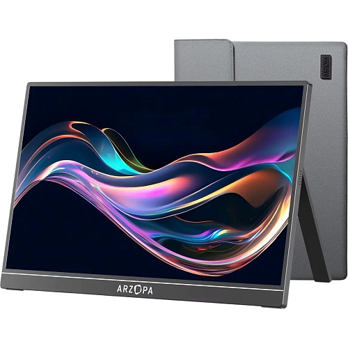 Портативный монитор Arzopa Z1FC + Case Black EU