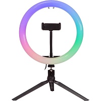 Кільцева LED лампа DK NNHQ-10 RGB 26см - придбати в Дніпрі, Україні: ціна, характеристики | інтернет-магазин TOUCH Кільцева LED лампа DK NNHQ-10 RGB 26см - придбати в Дніпрі, Україні: ціна, характеристики | інтернет-магазин TOUCH