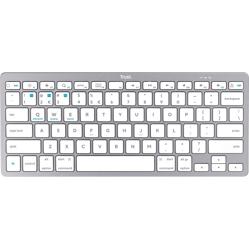 Клавіатура Trust Basics Silver (25486) - придбати в Дніпрі, Україні: ціна, характеристики | інтернет-магазин TOUCH