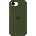 Чохол Silicone Case для Apple iPhone 16e Dark Olive AA 