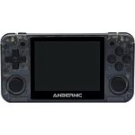 Ретро ігрова приставка Anbernic RG350P 16GB + SD-card 32GB Tranparent Black