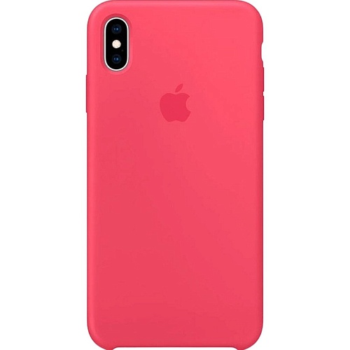 Чехол Silicone Case для Apple iPhone X/Xs Hibiscus AAA