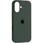 Чехол Silicone Case для Apple iPhone 16 Cyprus Green AA