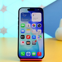 Смартфон Apple iPhone 15 Pro 128GB Blue Titanium (MTV03) Б/У