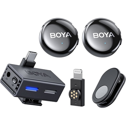 Микрофонная радиосистема Boya BOYALINK 3-03 USB-C/Lightning