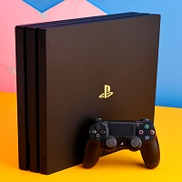 Игровая консоль Sony PlayStation 4 Pro CUH-7116B B01Y 1TB Jet Black Б/У