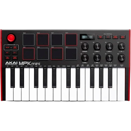 MIDI-клавіатура AKAI MPK MINI MK3 (SUP_MC2926) - придбати в Дніпрі, Україні: ціна, характеристики | інтернет-магазин TOUCH