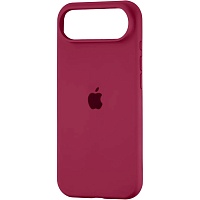 Чехол Silicone Case для Apple iPhone Air Rose Red AA