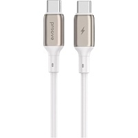 Кабель Proove Flex Metal USB-C to USB-C 60W 1m White (CCFM60002202) - придбати в Дніпрі, Україні: ціна, характеристики | інтернет-магазин TOUCH Кабель Proove Flex Metal USB-C to USB-C 60W 1m White (CCFM60002202) - придбати в Дніпрі, Україні: ціна, характеристики | інтернет-магазин TOUCH