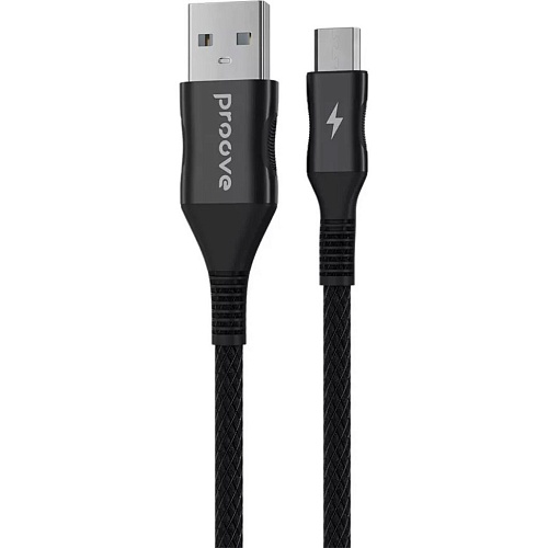 Кабель Proove Braided Scout USB-A to Micro USB 2.4A 1m Black (CCBS20001301) - придбати в Дніпрі, Україні: ціна, характеристики | інтернет-магазин TOUCH
