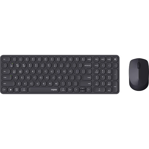Комплект (клавіатура + миша) Rapoo 9310M Black (6940056125804) - придбати в Дніпрі, Україні: ціна, характеристики | інтернет-магазин TOUCH