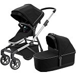 Детская коляска Thule Sleek Aluminum/Midnight Black (11000007)