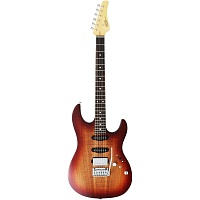 Электрогитара FGN JOS2DUEW2R Odyssey J-Standard Series Koa Natural Burst 