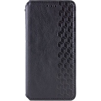 Чехол-книжка Getman Cubic Cover Case для Redmi 13 4G / Poco M6 4G Black