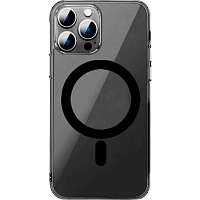 Чехол WiWU Magnetic Crystal Case для Apple iPhone 14 Pro Transparent/Black