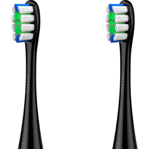 Насадка для зубної щітки Oclean P1C5 B02 Plaque Control Toothbrush Head Black 2шт (6970810552249) - придбати в Дніпрі, Україні: ціна, характеристики | інтернет-магазин TOUCH